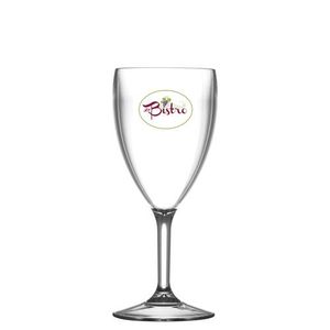 Custom Branded Reusable Plastic Wine Glass (175ml/9oz) - C1123 - 1