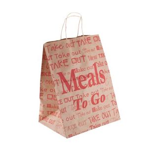 Custom Branded Twist Handle Bag Extra Large (45x46x13cm) - C1447 - 1