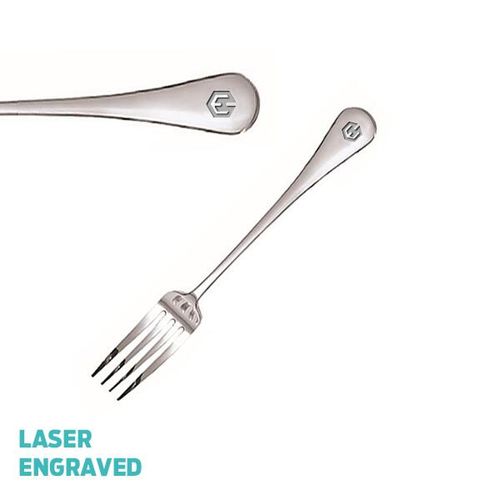 Custom Branded Slim Dessert Fork (20cm) - C5756 - 2