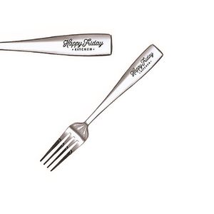 Custom Branded Square Dessert Fork (20cm) - C5749 - 1