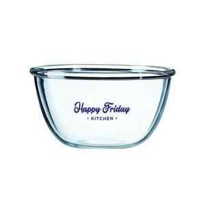 Custom Branded Cocoon Glass Serving Bowl (180mm) - C6105 - 1
