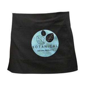 Custom Branded Split Pocket Waist Apron (37x70cm) - C2684 - 1