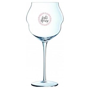 Custom Branded Macaron Stem Wine Glass (600ml/21.1oz) - C6200 - 1