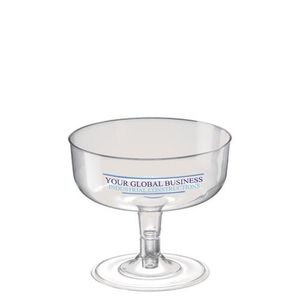Custom Branded Disposable Plastic Champagne Coupe Glass (180ml/6oz) C1013 DISCONTINUED - USE - 1