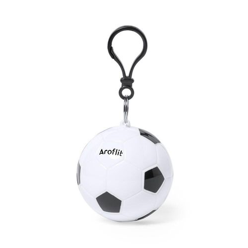 Custom Branded Football Raincoat Keyring - N0155 - 2
