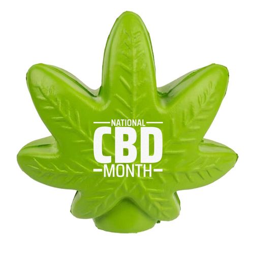 Custom Branded Stress Cannabis Leaf - S2158 - 1