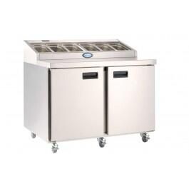 Foster FPS2HR/15-152 2 Door Refrigerated Preparation Counter, 270 Litres - 15-152 - 3