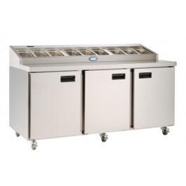 Foster FPS3HR/15-154 3 Door Refrigerated Preparation Counter, 420 Litres - 15-154 - 3