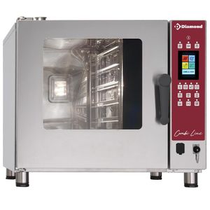 Diamond DFV-511/PTS Touch Screen Electric Steam Convection Oven, 5 x 1/1 GN - DFV-511-PTS - 1