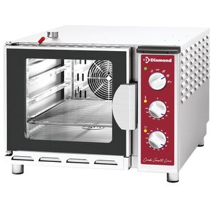 Diamond DFV-411/S Electric Steam Convection Oven, 4 x 1/1 GN - DFV-411-S - 1