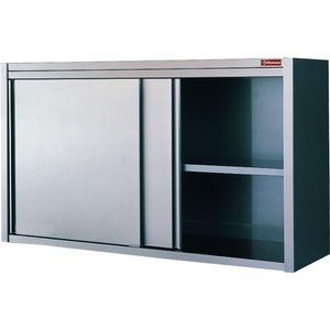 Diamond PSC140/B Wall cupboard with sliding doors - PSC140-B - 1