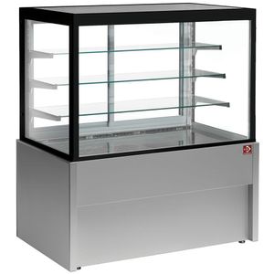 Diamond CB15HT-G5-P Grey Panoramic Heated Display Counter, 1.32kW - CB15HT-G5-P - 1