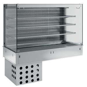 Diamond DPA/CTVA312-R2 Patisserie Display Counter on Wall with Sink, 1125mm - DPA-CTVA312-R2 - 1
