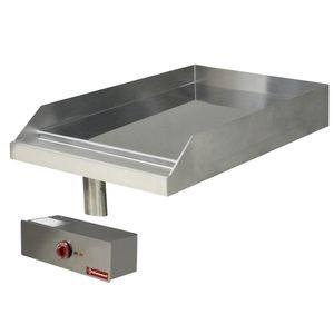 Diamond EDI/PLCD4 Smooth Electric Chrome Cooking Plate, 4.5kW - EDI-PLCD4 - 1