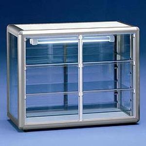 Diamond ORIZONT200QN-AL-S-RO Refrigerated Patisserie Display Case, 900mm - ORIZONT200QN-AL-S-RO - 1