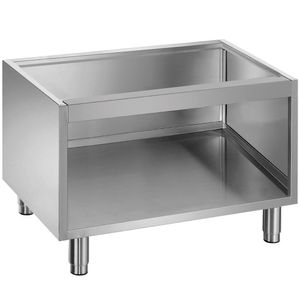 Diamond N7/BA8-R Open Base On Removable Feet In Stainless Steel - N7-BA8-R - 1