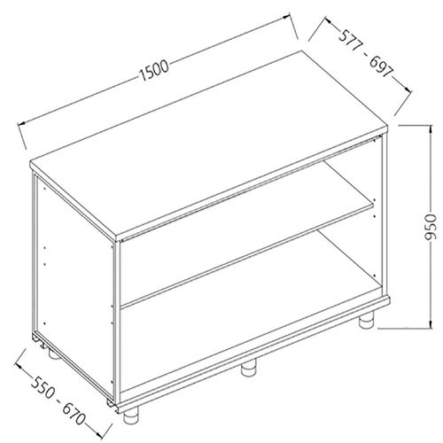 Diamond NN15X Neutral Rear Cabinet - NN15X - 2