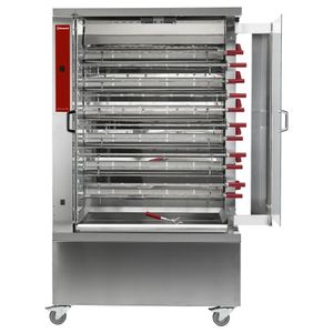 Diamond RVG/112-CM Gas Chicken Rotisserie, 66 Chickens Capacity - RVG-112-CM - 1