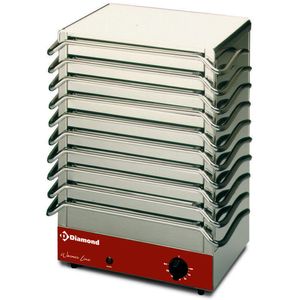 Diamond SP10/R Dish-Warmer, 10 Plates - SP10-R - 1