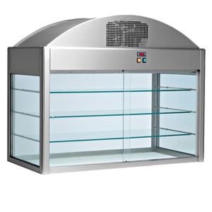 Diamond S80/VAF22-R2 Patisserie Display Case, 2160mm - S80-VAF22-R2 - 1