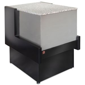 Diamond VET-700/B5 Cashier Section 700 Mm - Black - VET-700-B5 - 1