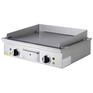Diamond TYE-58/T-N Smooth Electric Griddle Cooking Teppanyaki Plate, 6.3kW - TYE-58-T-N - 1