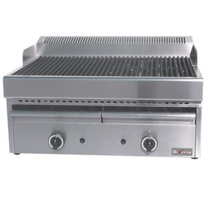 Diverso WR-GV67-77 Gas steam-grill with cooking grid in cast iron -Top- - WR-GV67-77 - 1