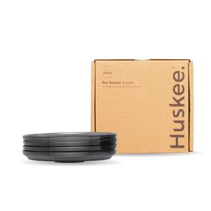 3oz Saucer HuskeeRenew 4-Pack Smoke (X12) - 1