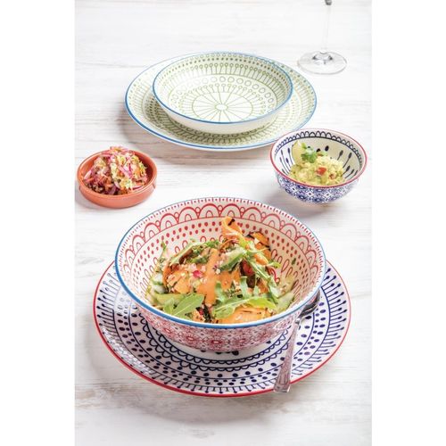 Olympia Fresca Plates Green 268mm (Pack of 4) - DR769 - 6