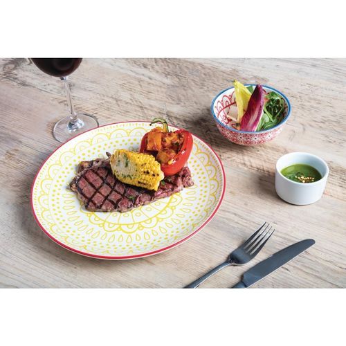 Olympia Fresca Small Bowls Red 120mm (Pack of 6) - DR770 - 13