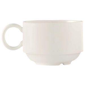 Chef and Sommelier Embassy White Stackable Cups 250ml (Pack of 24) - DP642 - 1