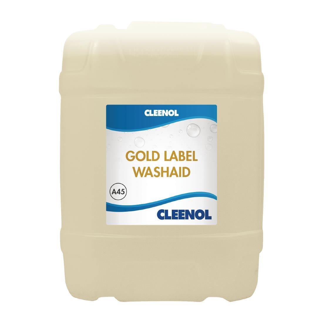 Cleenol Gold Label Wash Aid Dishwasher Detergent 20Ltr - FT365 - 1