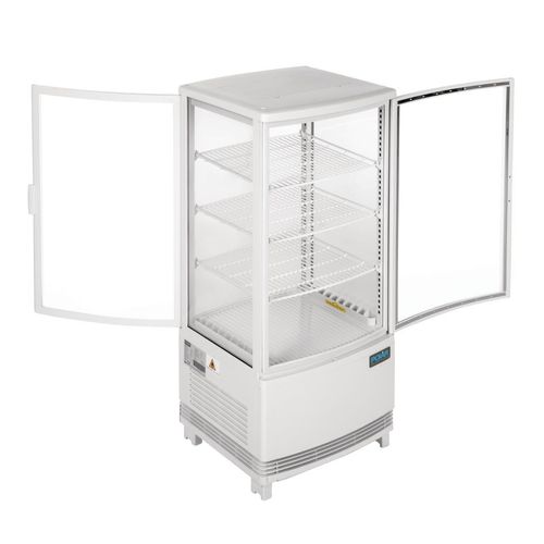 Polar C-Series Curved Door Display Fridge 86Ltr White - CB507 - 9