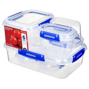Sistema Klip It Plus Storage Container Multipack (Pack of 6) - U735 - 1