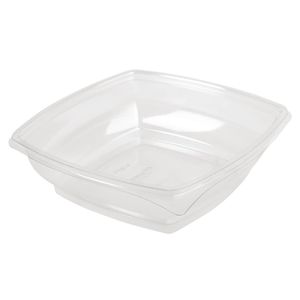 Faerch Plaza Clear Recyclable Deli Containers Base Only 750ml / 26oz (Pack of 500) - FB364 - 1