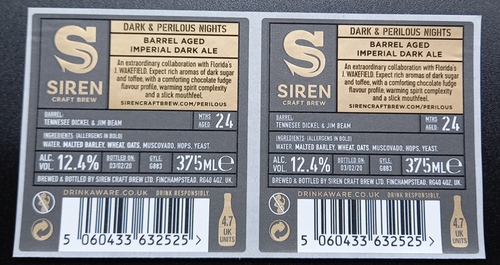 Beverage Bottle Labels