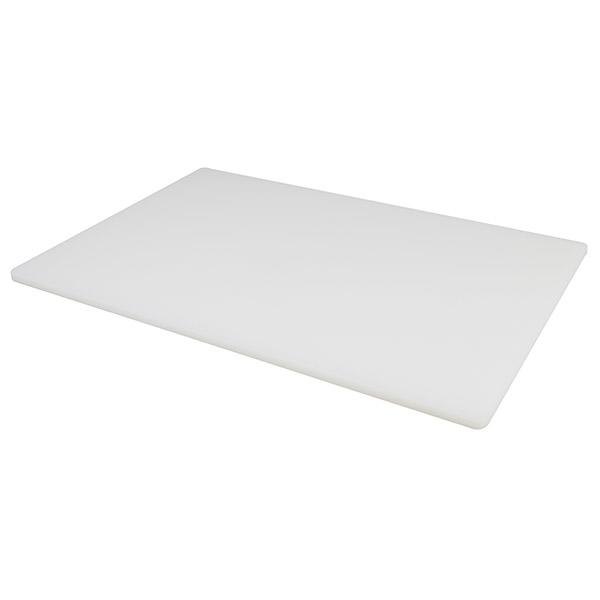 High Density White Chopping Board HD1812W Go for Green Professional