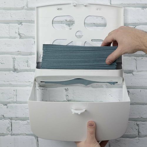 Jantex Multi-Fold Hand Towel Dispenser White - GD839 - 7