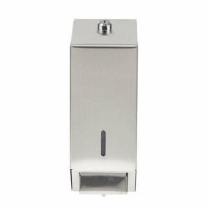 Jantex Stainless Steel Soap and Hand Sanitiser Dispenser 1 Litre - GJ034 - 3
