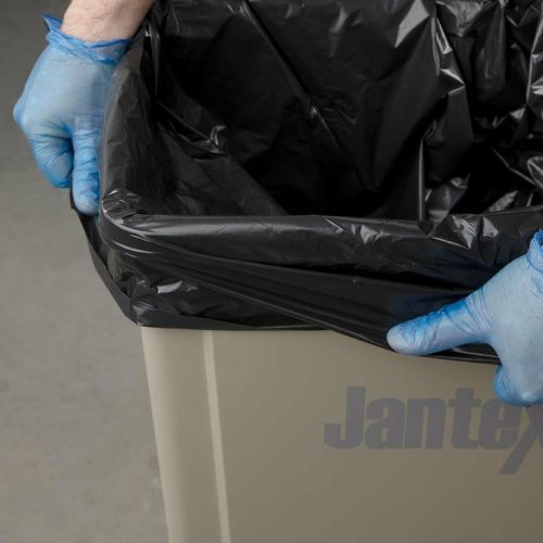 Jantex Medium Extra Heavy-Duty Black Bin Bags 70Ltr (Pack of 200) - GK687 - 3