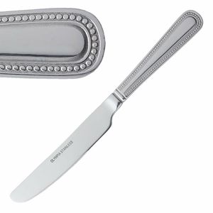 Olympia Bead Solid Handle Dessert Knife (Pack of 12) - C127 - 1