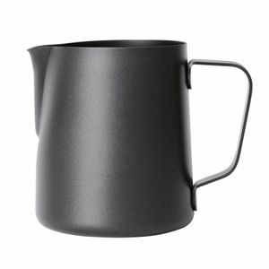 Olympia Black Non-Stick Milk Frothing Jug 340ml - CM606 - 1