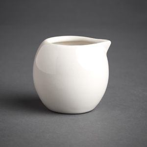 Olympia Cafe Milk Jug White 70ml (Pack of 6) - CM754 - 1