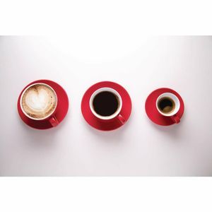 Olympia Cafe Saucers Red 158mm (Pack of 12) - GL047 - 3