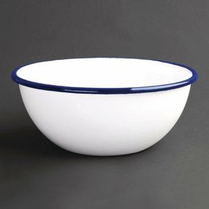 Olympia Enamel Bowls 155mm (Pack of 6) - GM514 - 1