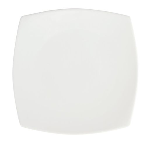 Olympia Whiteware Rounded Square Plates 240mm (Pack of 12) - U170 - 4