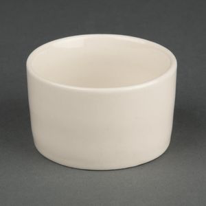 Olympia Ivory Contemporary Ramekins 70mm (Pack of 12) - U849 - 1