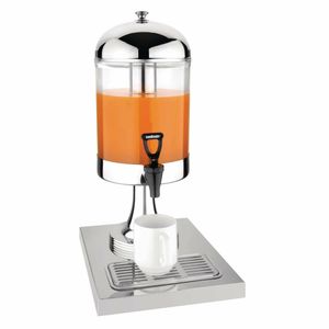 Olympia Single Juice Dispenser with Drip Tray - J183 - 3