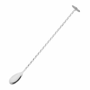 Olympia Twisted Bar Spoon with Disc End - K474 - 1