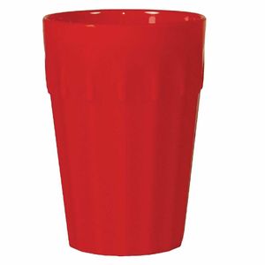 Olympia Kristallon Polycarbonate Tumblers Red 142ml (Pack of 12) - CE273 - 1